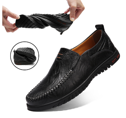 Sapato COURO Masculino - Mocassim ITALIANO - GIANCARLO