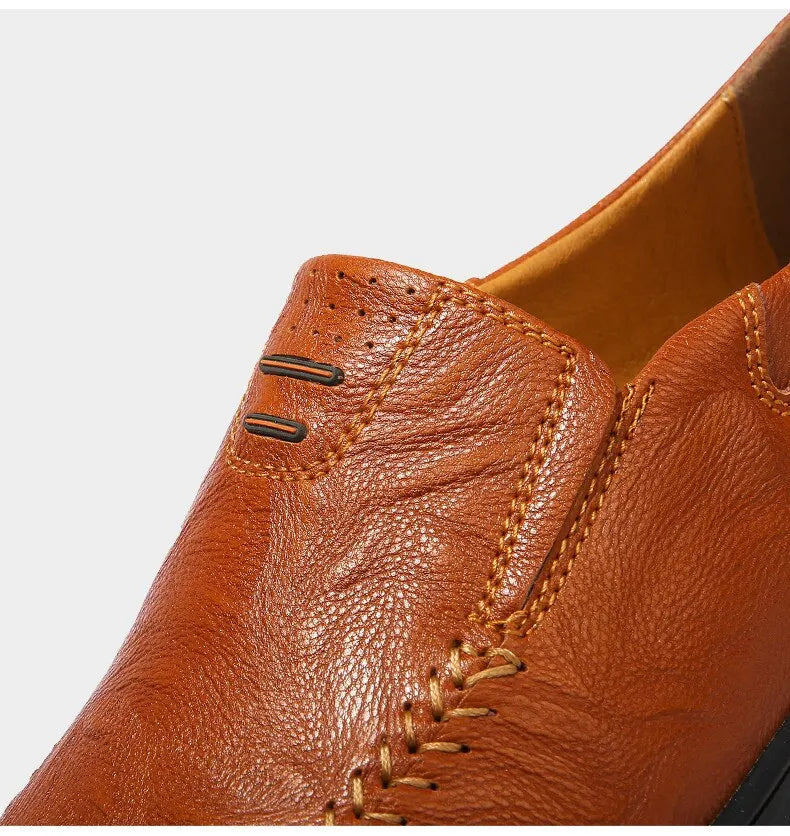 Sapato COURO Masculino - Mocassim ITALIANO - GIANCARLO
