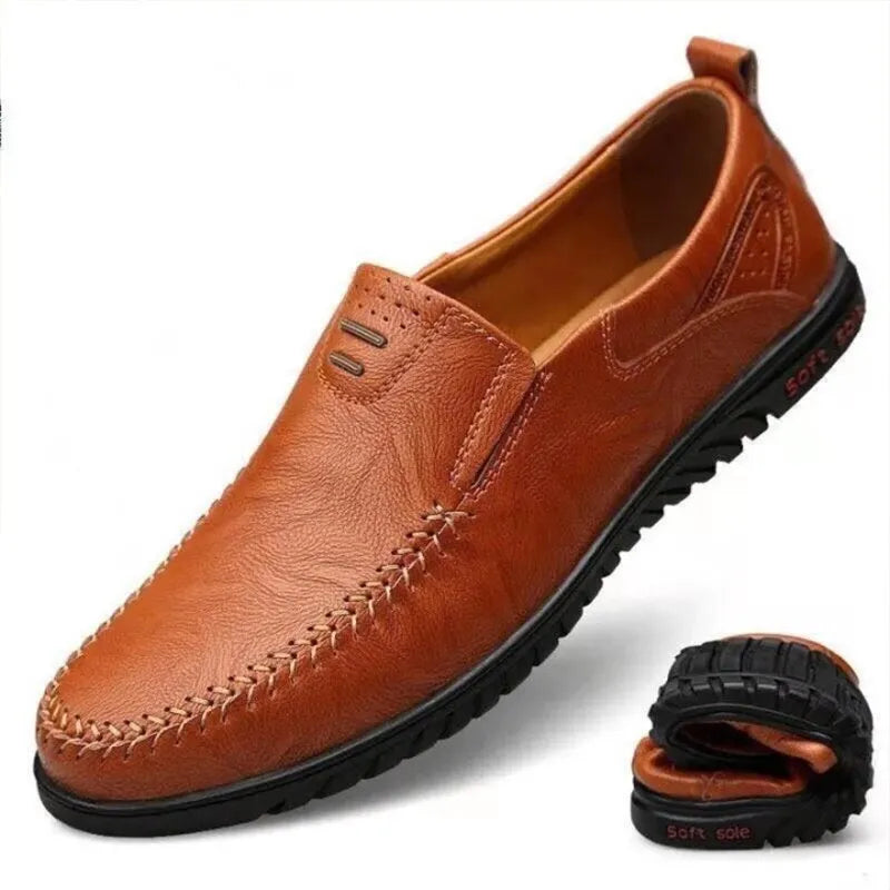 Sapato COURO Masculino - Mocassim ITALIANO - GIANCARLO