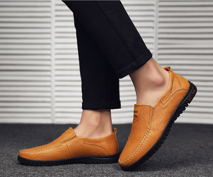 Sapato COURO Masculino - Mocassim ITALIANO - GIANCARLO