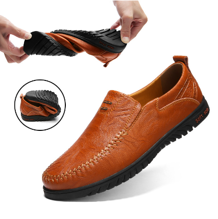 Sapato COURO Masculino - Mocassim ITALIANO - GIANCARLO