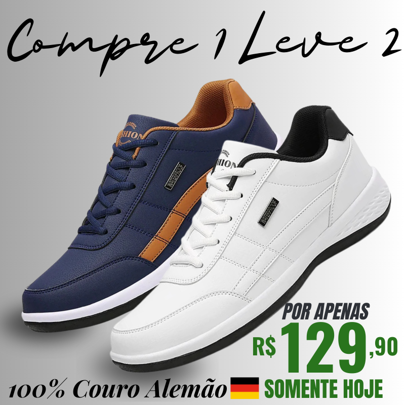 Sapato Alemão Masculino - [COMPRE 1 LEVE 2] SOMENTE HOJE