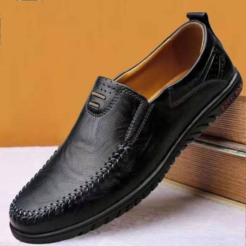 Sapato COURO Masculino - Mocassim ITALIANO - GIANCARLO
