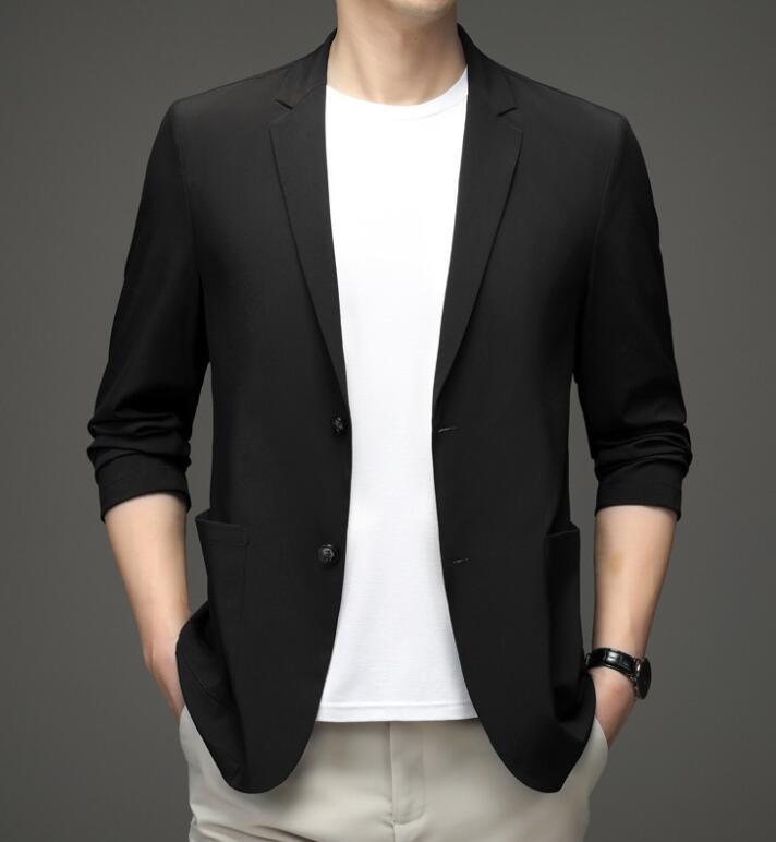Blazer Casual Italian® em Seda Gelo / Só hoje Ganhe um Relógio de Brinde
