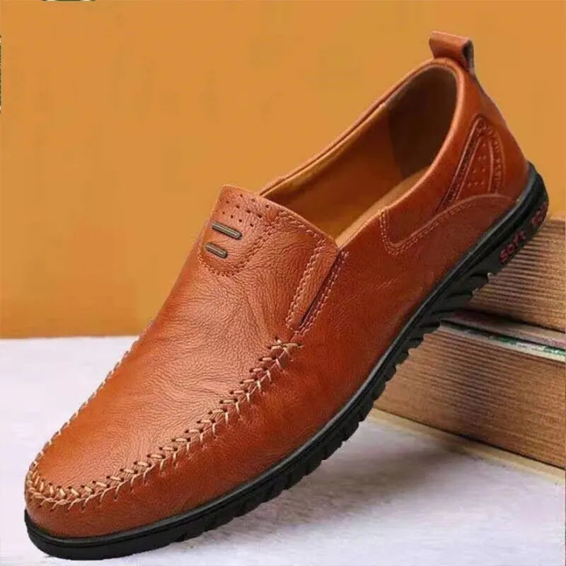 Sapato COURO Masculino - Mocassim ITALIANO - GIANCARLO